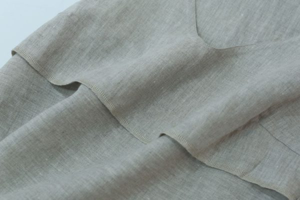 100% Linen V-Neck Summer Casual Vest For Women Summer Underwear - Image 5