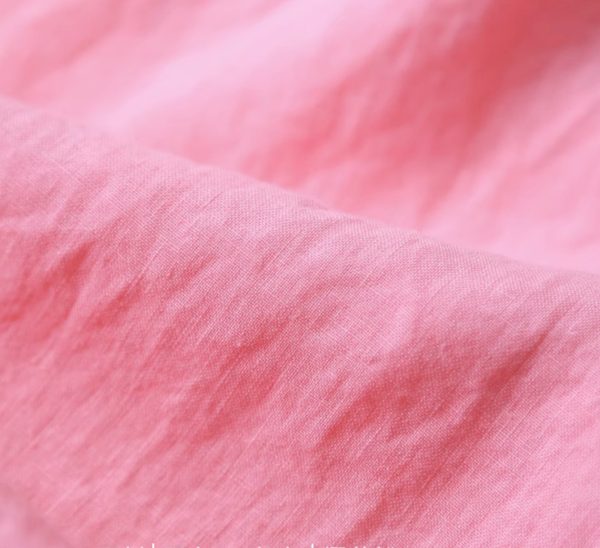 Leisure Natural Linen Comfy And Breathable With V-Neck Dress, Dresses For Women - Image 7